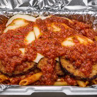 Eggplant Parmesan & Ziti*