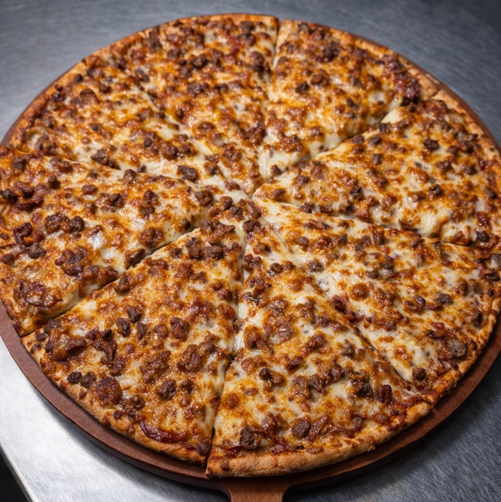 Dave’s Five Alarm Pizza.