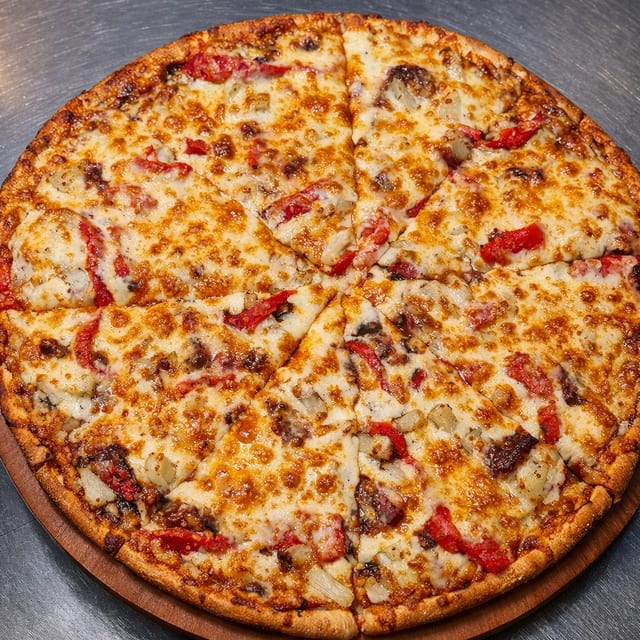 Caribbean Pizza.