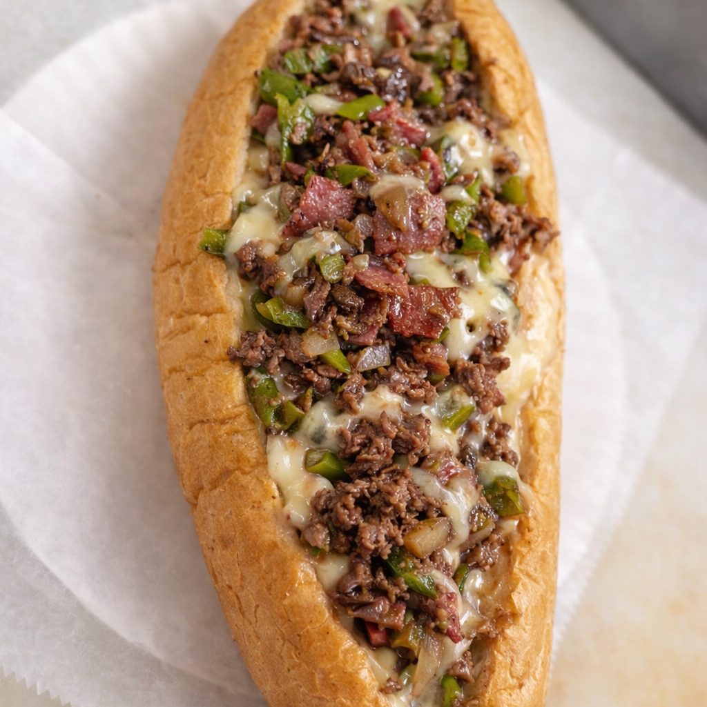Steak Bomb Sub.