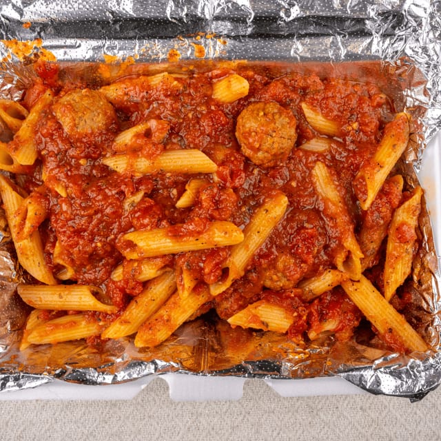 Ziti & Meatball.