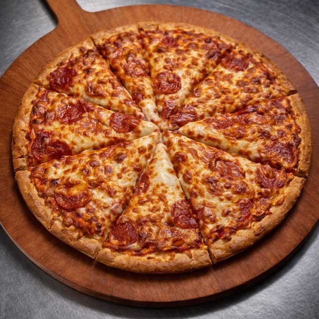 GF Pepperoni Pizza.