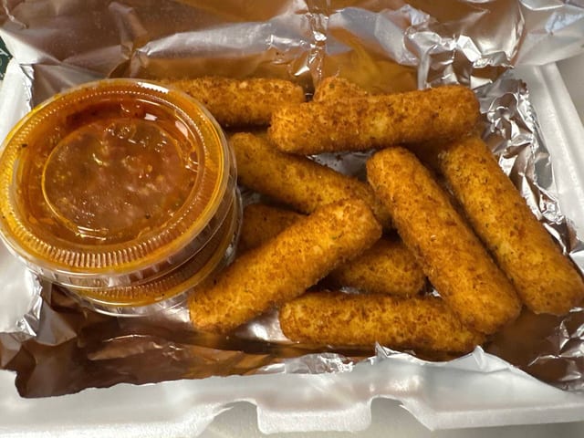 Mozzarella Sticks.