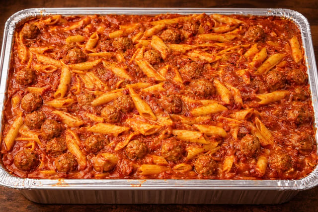 Pasta with Meatballs - Full Size.