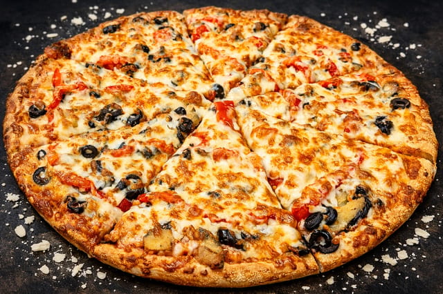 Mediterranean Pizza.