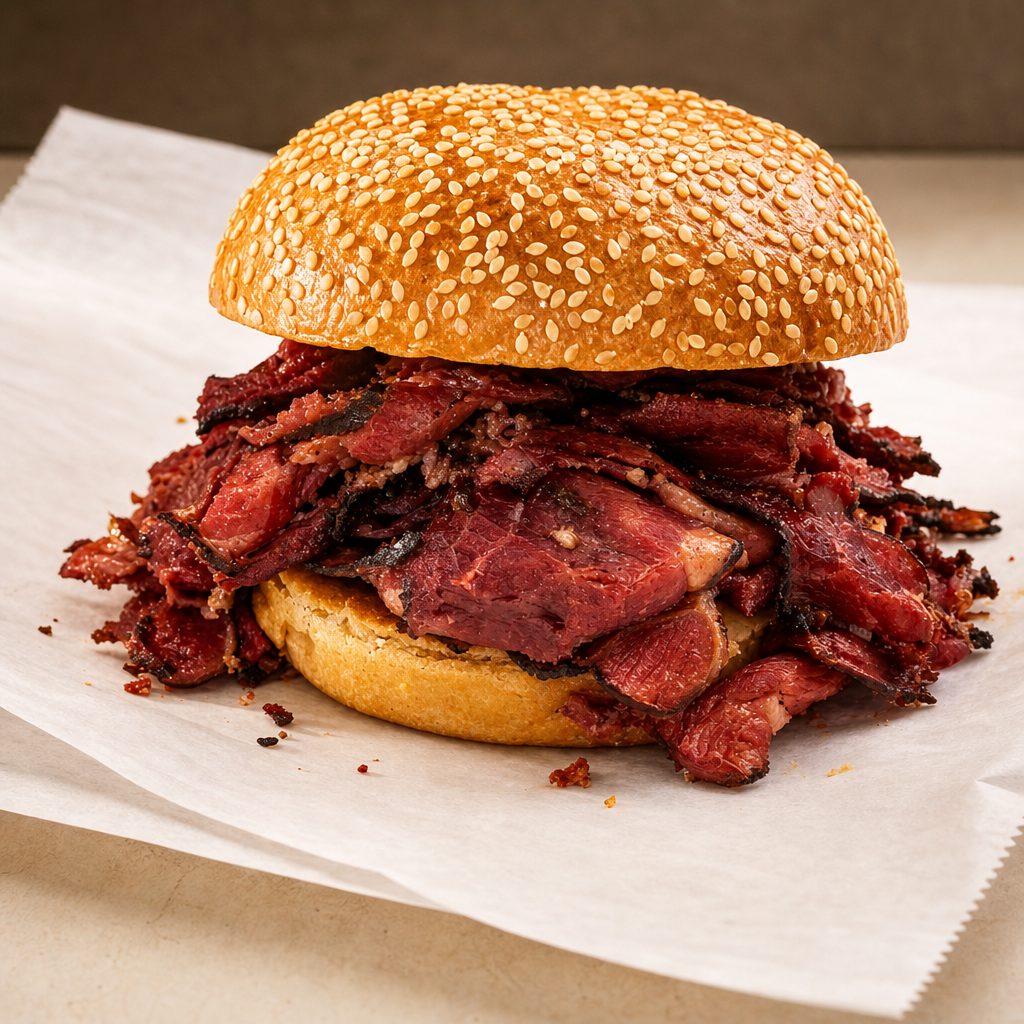 Pastrami Sandwich.