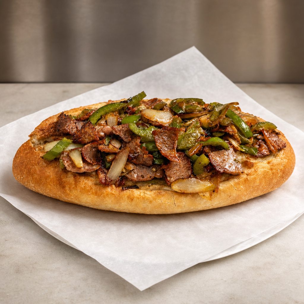 Sausage, Pepper, Onion Sub.