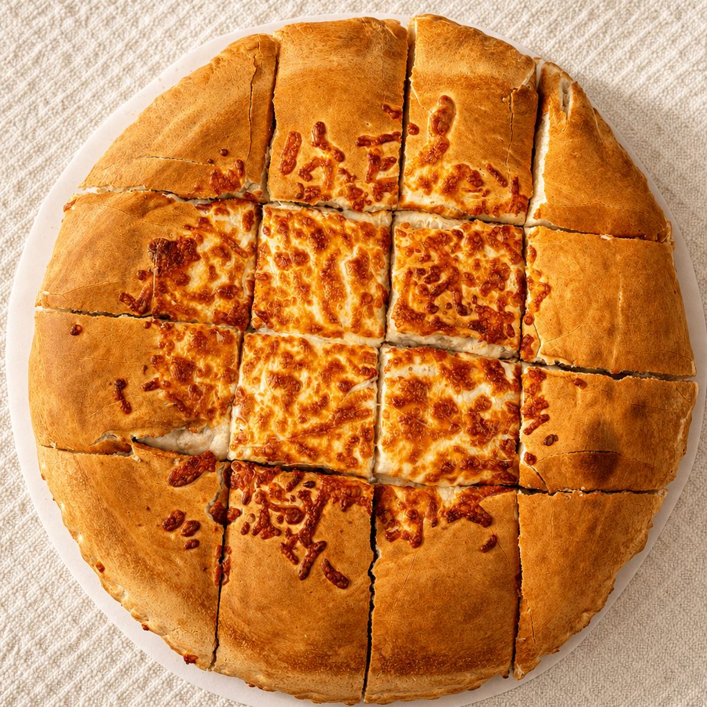 White Pete’s Calzone Calzone.
