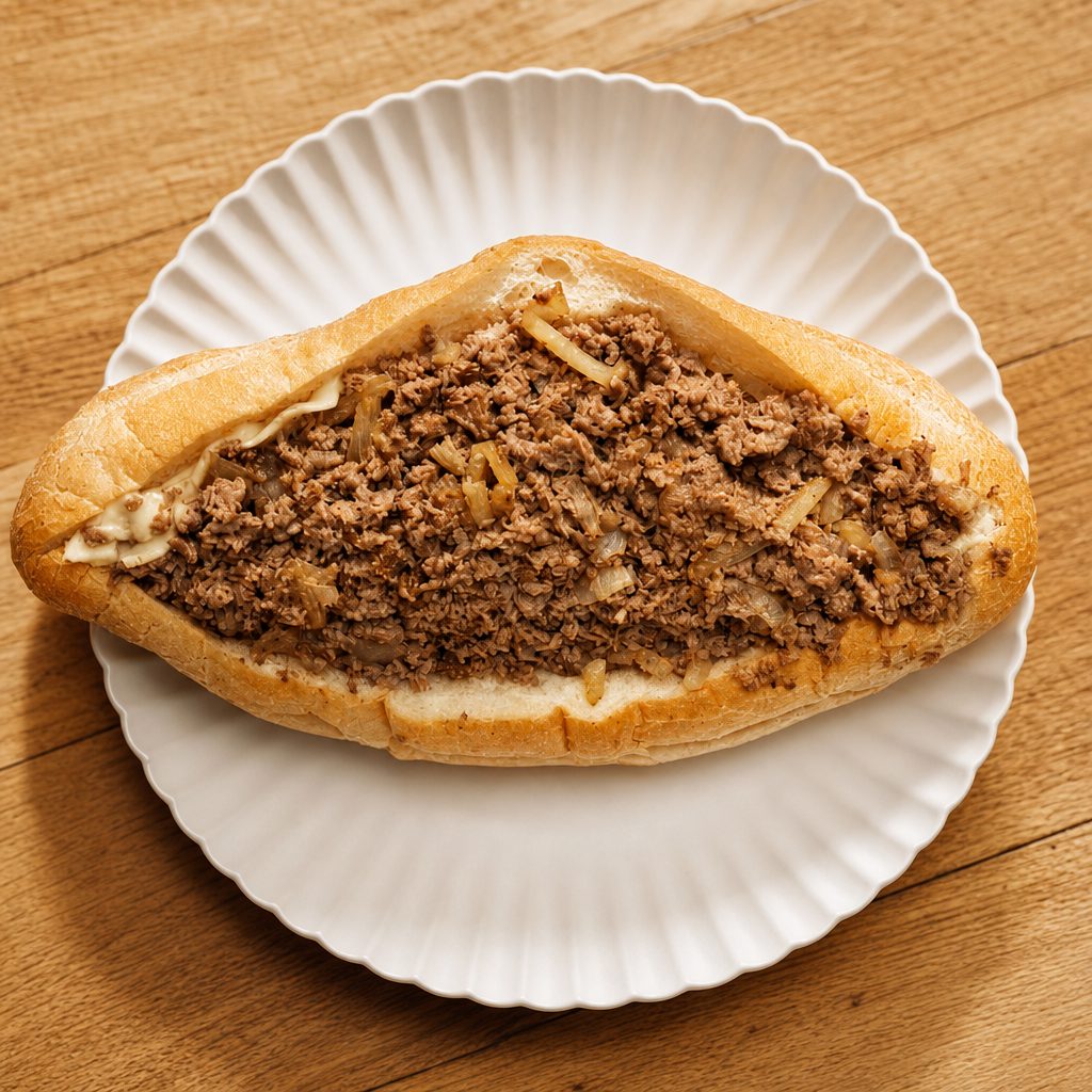 Steak & Cheese Sub.