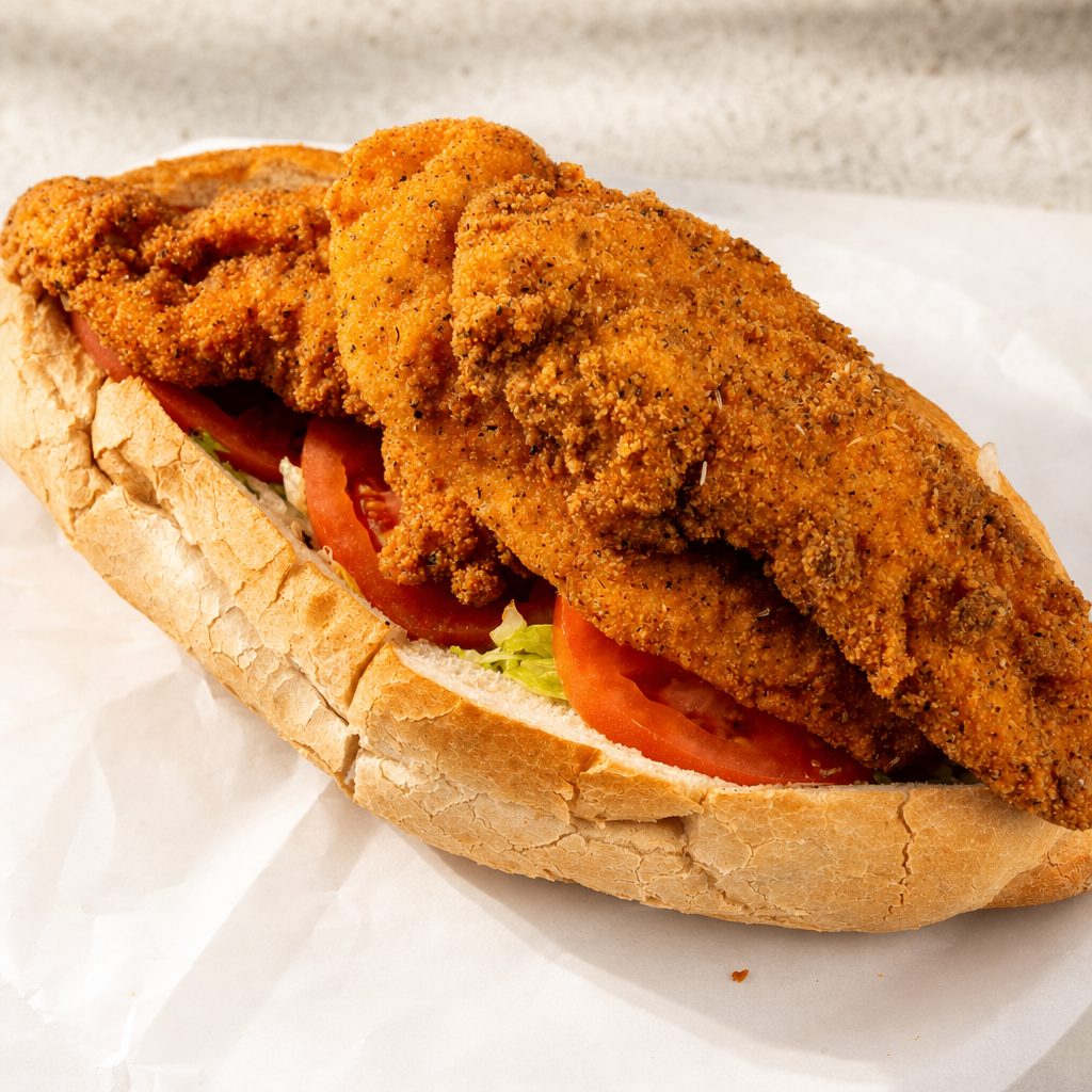 Homemade Bbq Chicken Tenders Sub.