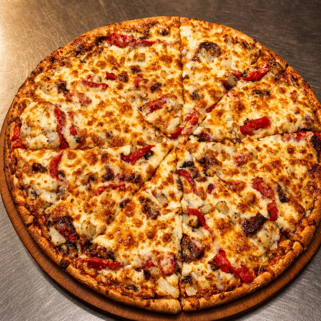 Caribbean Pizza.