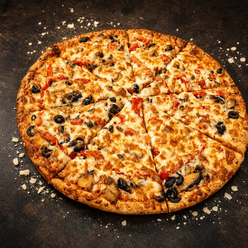 Mediterranean Pizza.