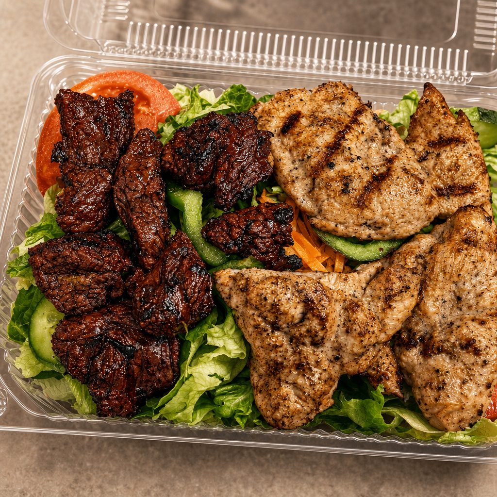 Mixed Grill Salad.