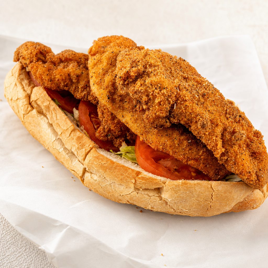 Homemade Chicken Tenders Sub.