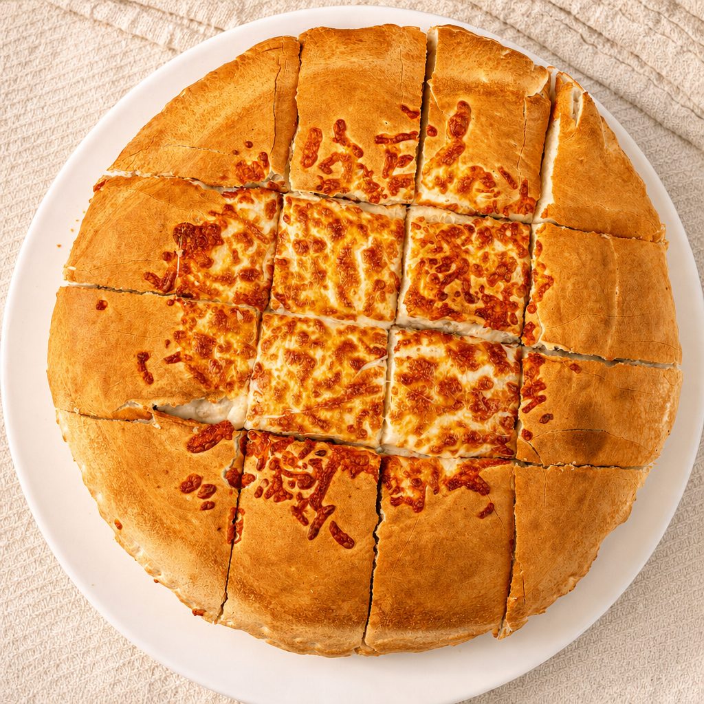 Chicken Parmesan Calzone.