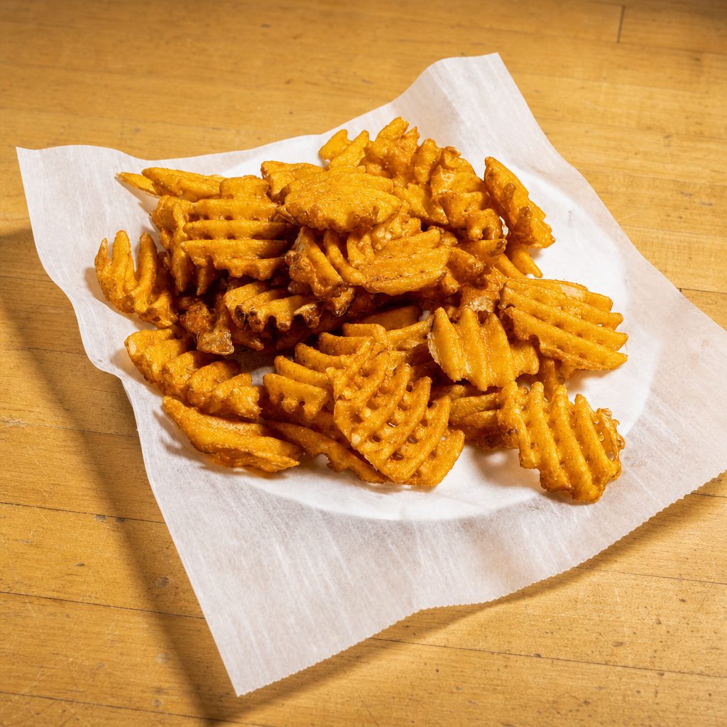 Waflle Fries.