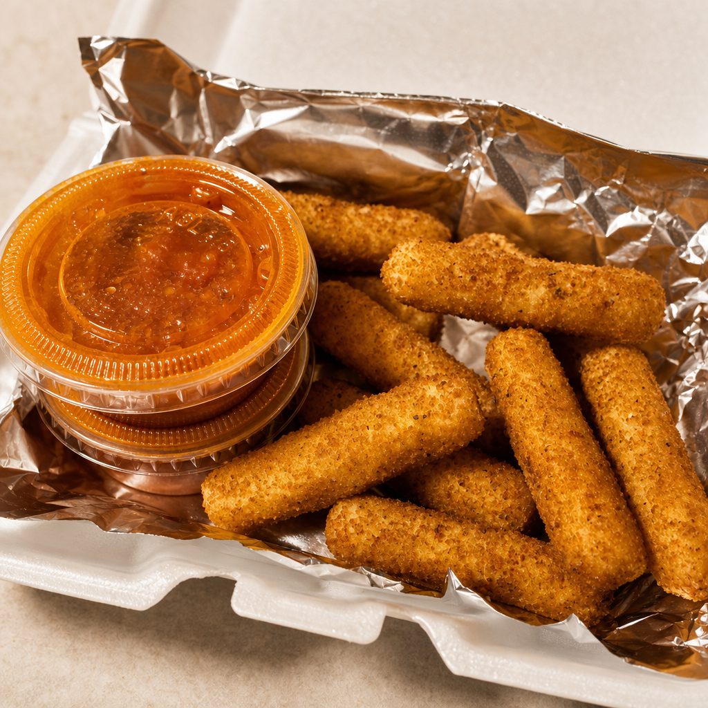 Mozzarella Sticks.