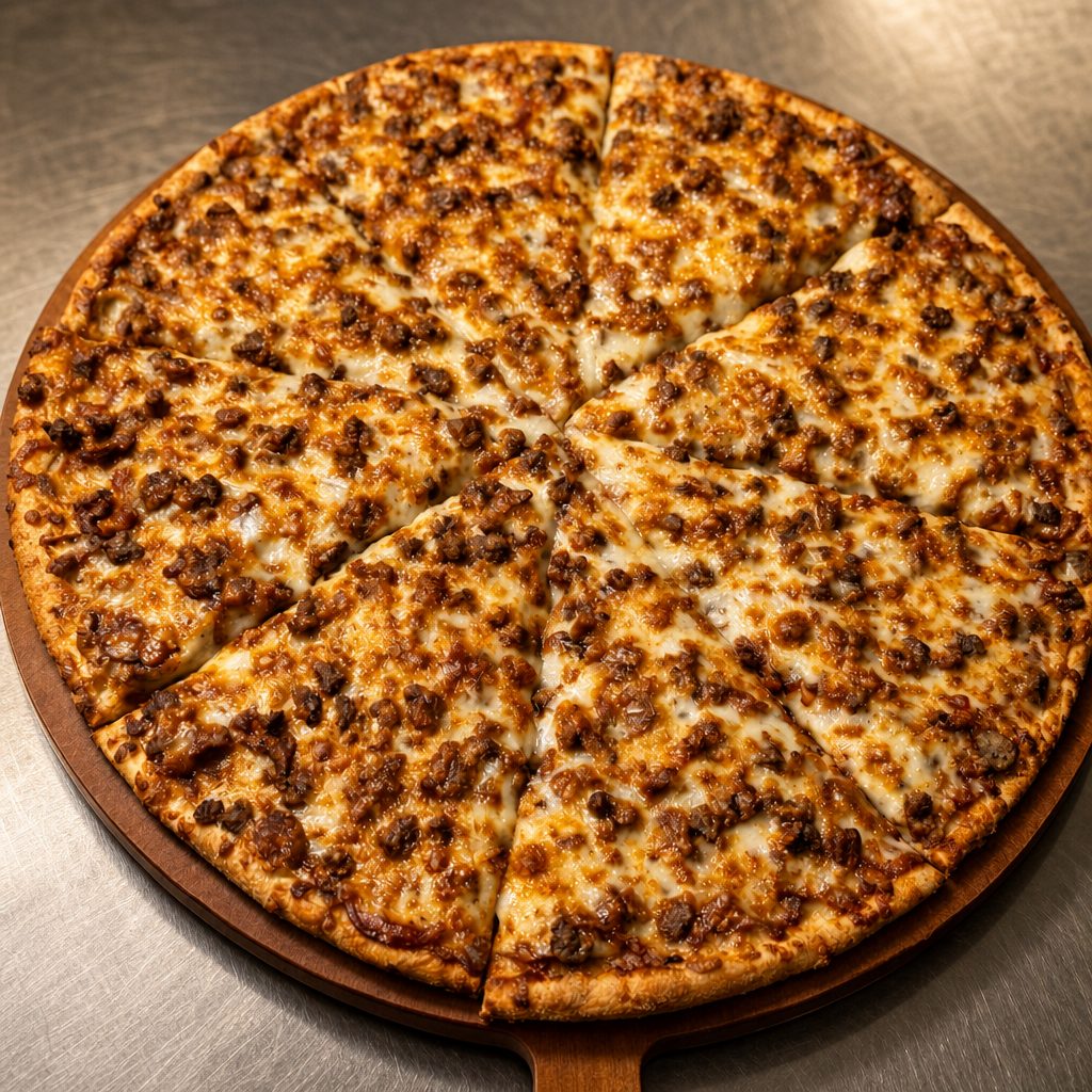 Dave’s Five Alarm Pizza.