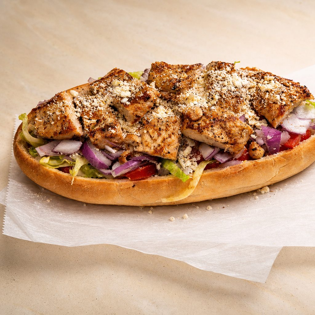 Chicken Kabob Sub.