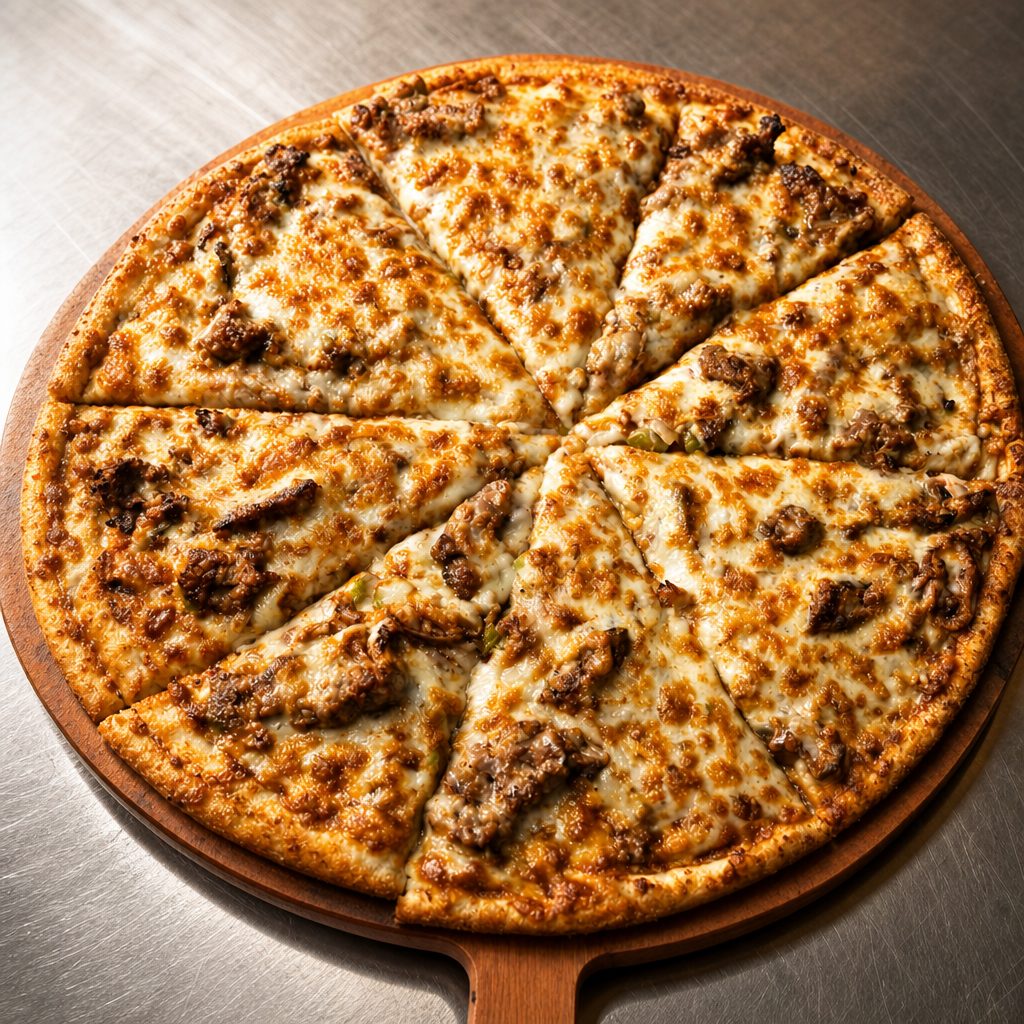Steak Fajita Pizza.