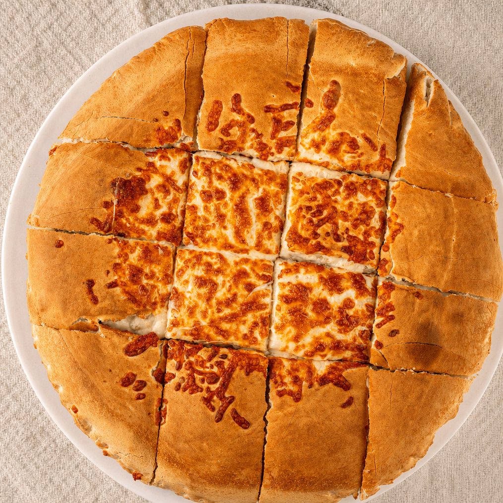 Chicken Broccoli Calzone.